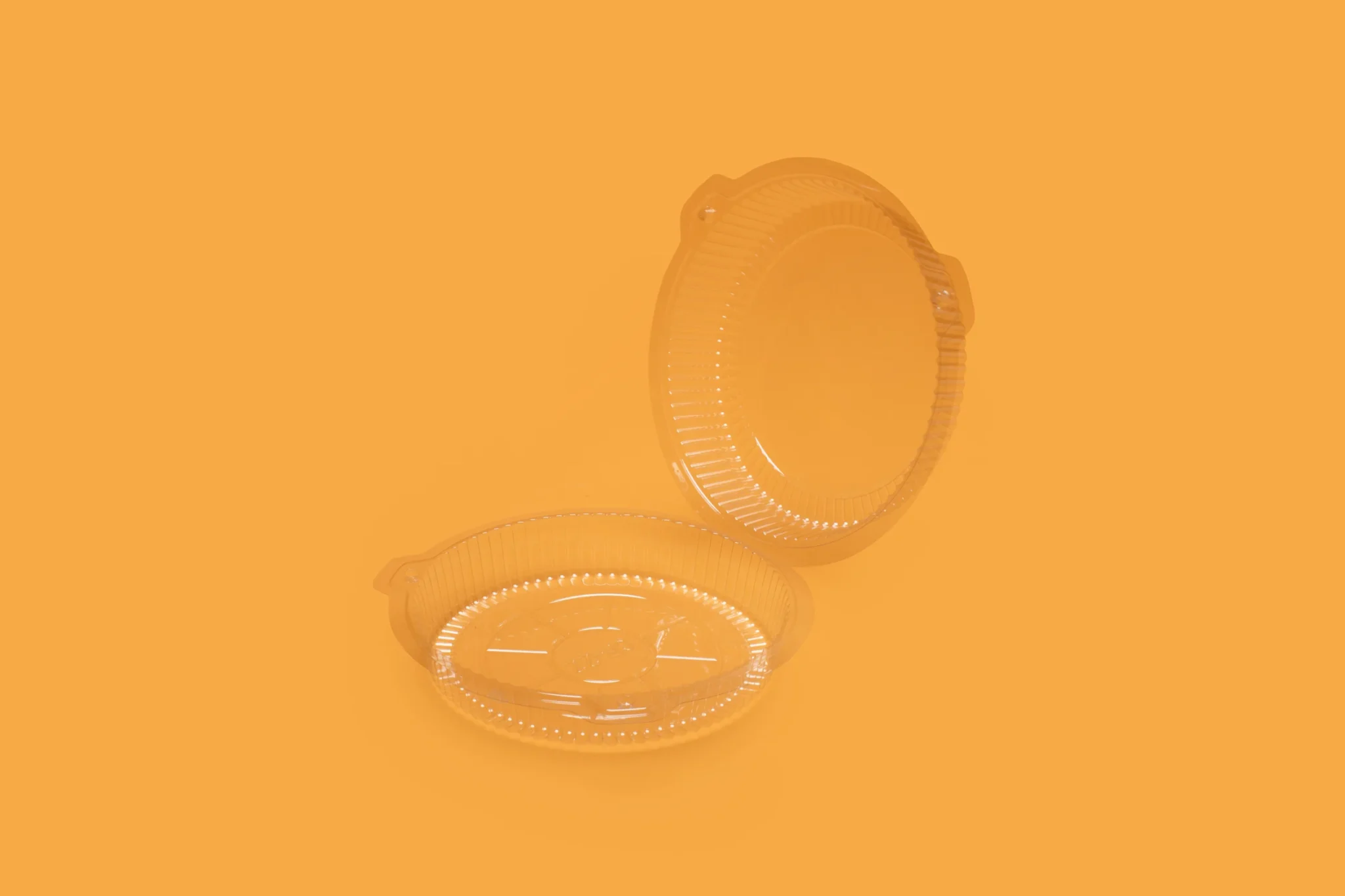 PET Button-Snap Clamshell